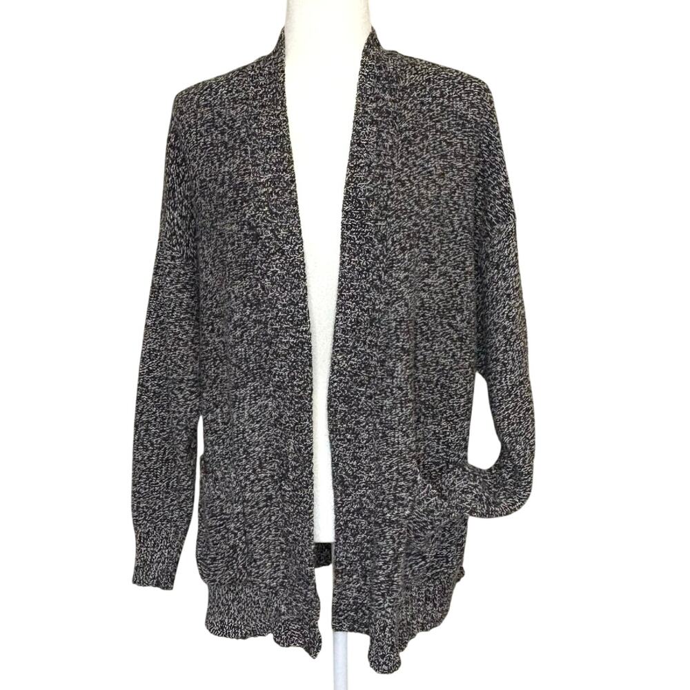 American Eagle Marled Knit Open Cardigan